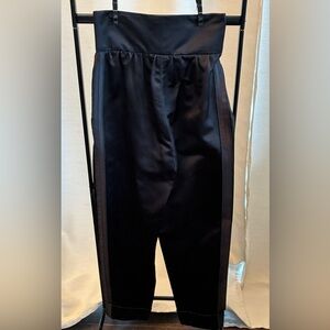 Classic Dolce and Gabbana  high waisted tuxedo pant in black